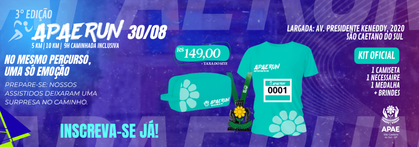 APAE RUN 2026 - São Caetano do Sul