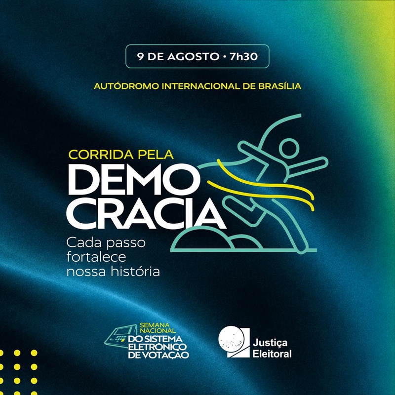 Corrida Pela Democracia - Brasília, Distrito Federal - 2026